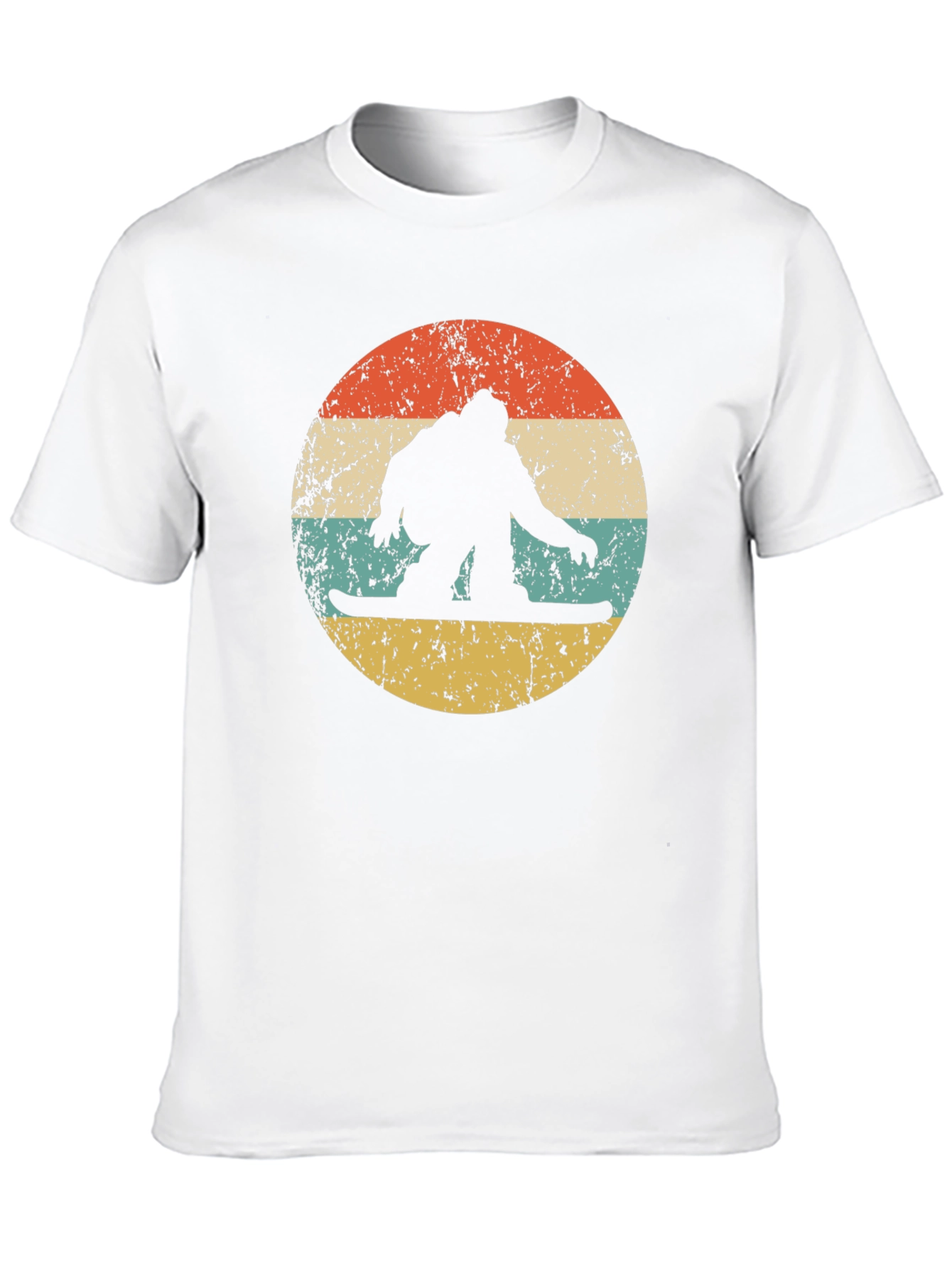 Retro Snowboarder Graphic T-Shirt