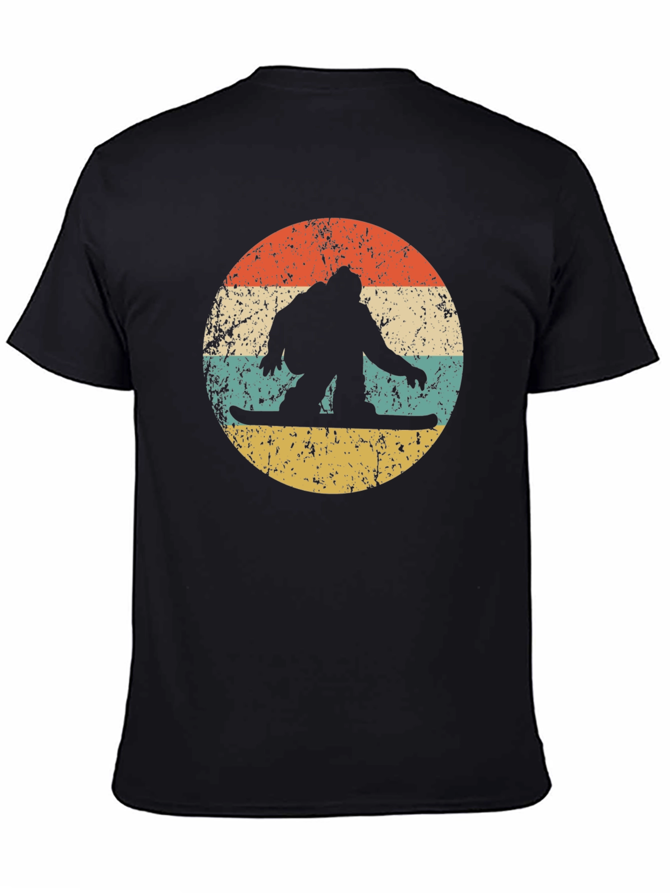 Retro Snowboarder Graphic T-Shirt