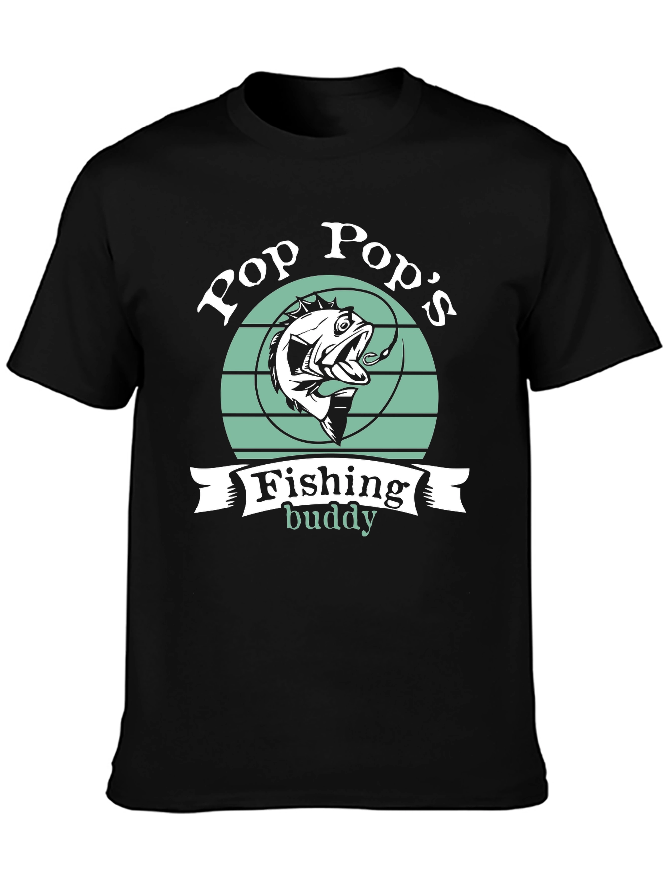 Pop Pops Fishing Buddy T-Shirt