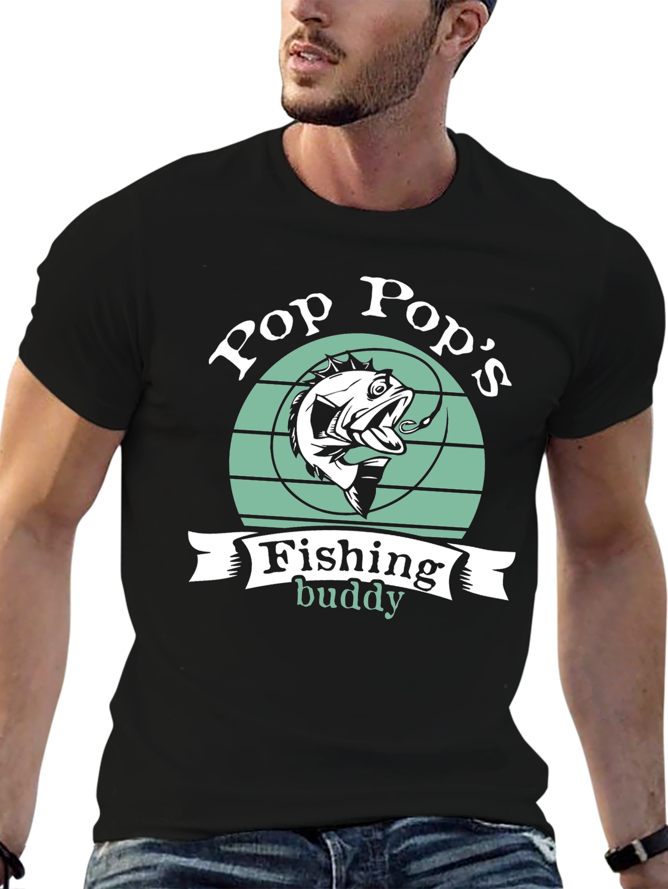 Pop Pops Fishing Buddy T-Shirt