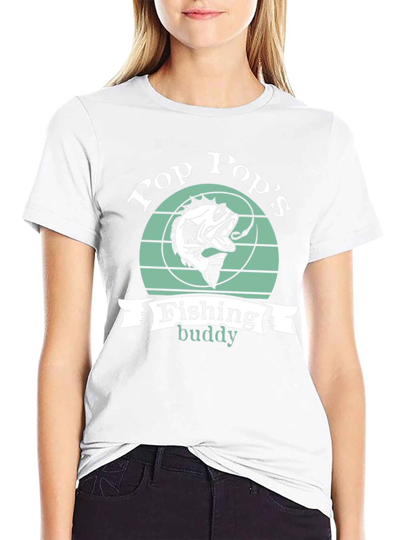 Pop Pops Fishing Buddy T-Shirt