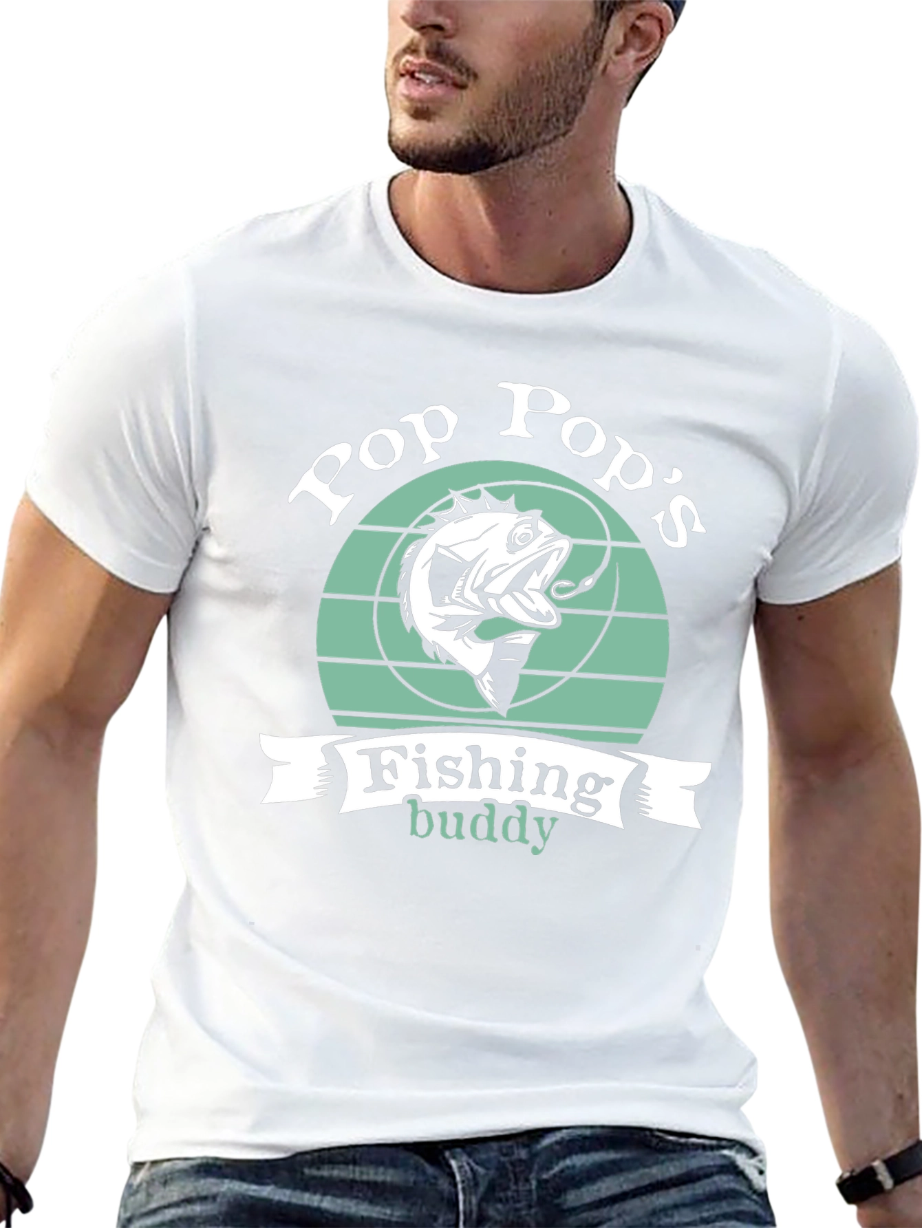 Pop Pops Fishing Buddy T-Shirt