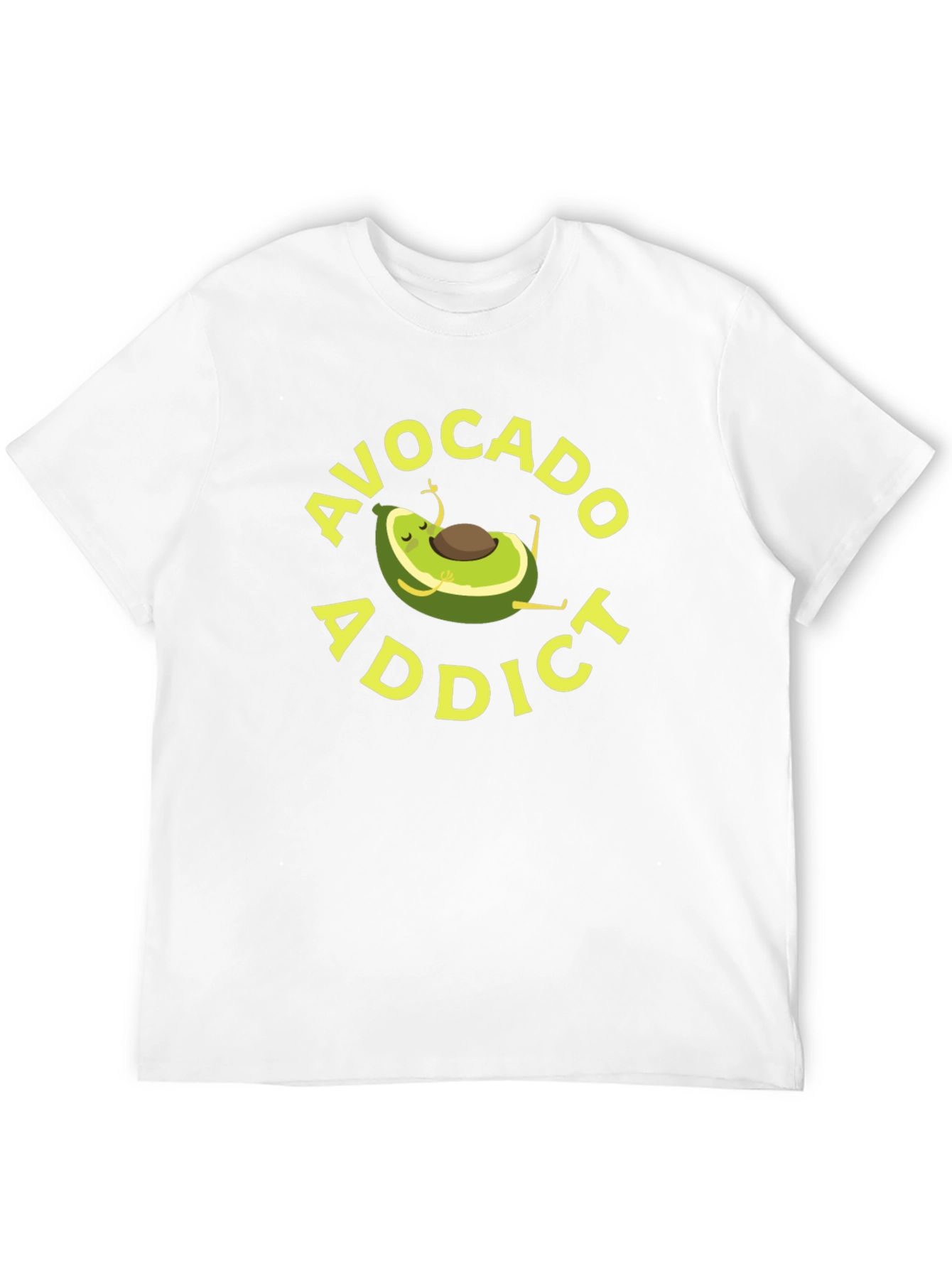 Avocado Addict T-Shirt - Relaxed Graphic Tee