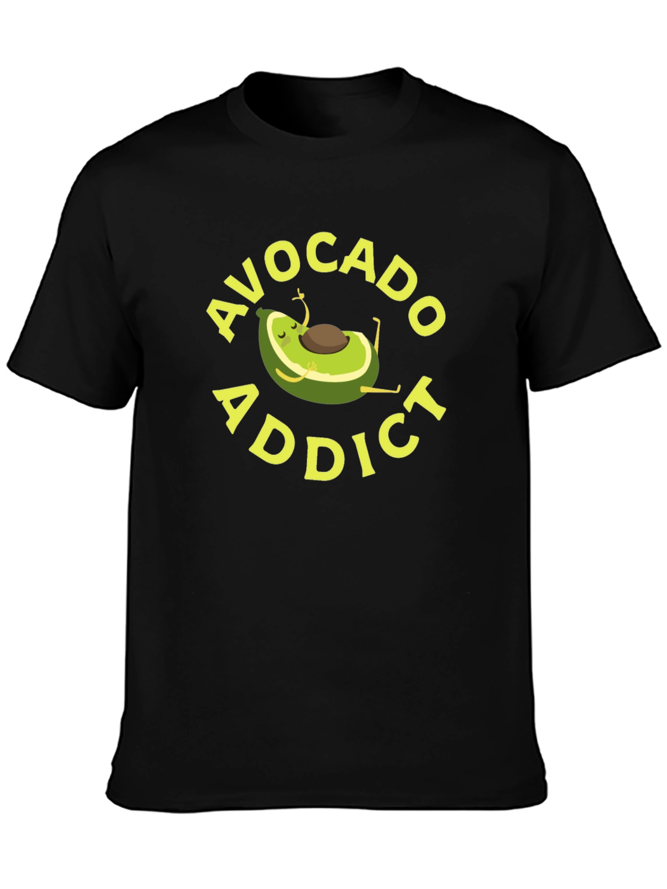 Avocado Addict T-Shirt - Relaxed Graphic Tee