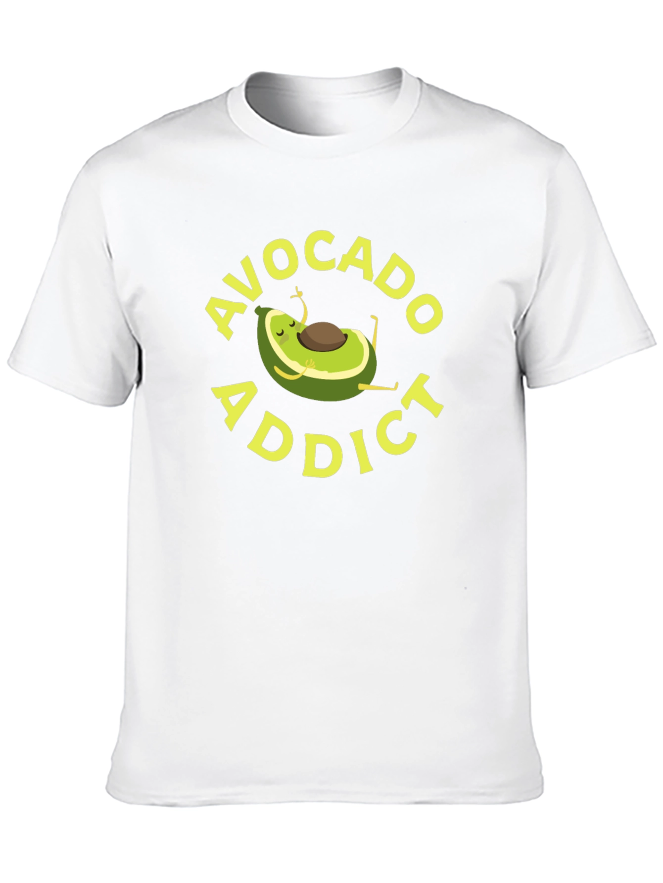 Avocado Addict T-Shirt - Relaxed Graphic Tee