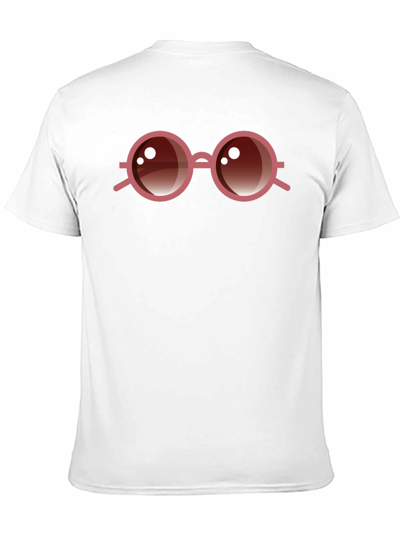 Round Glasses Graphic Tee - Cool & Stylish!