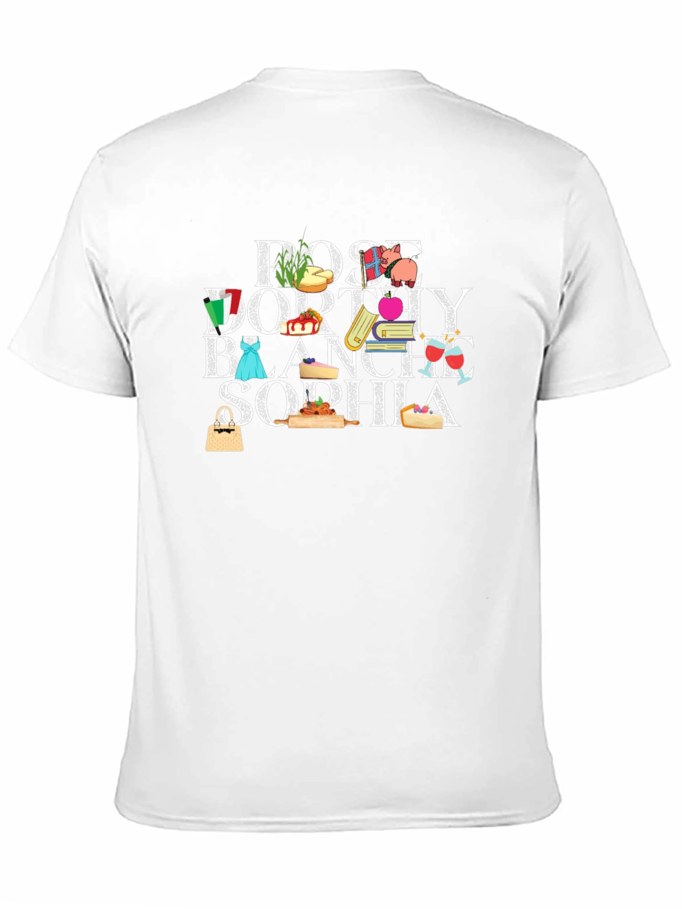 Golden Girls Character Names T-Shirt