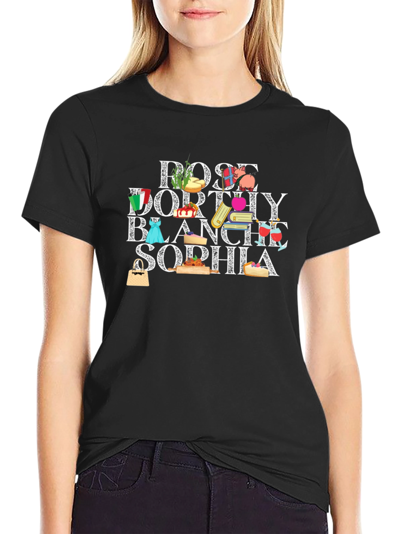 Golden Girls Character Names T-Shirt