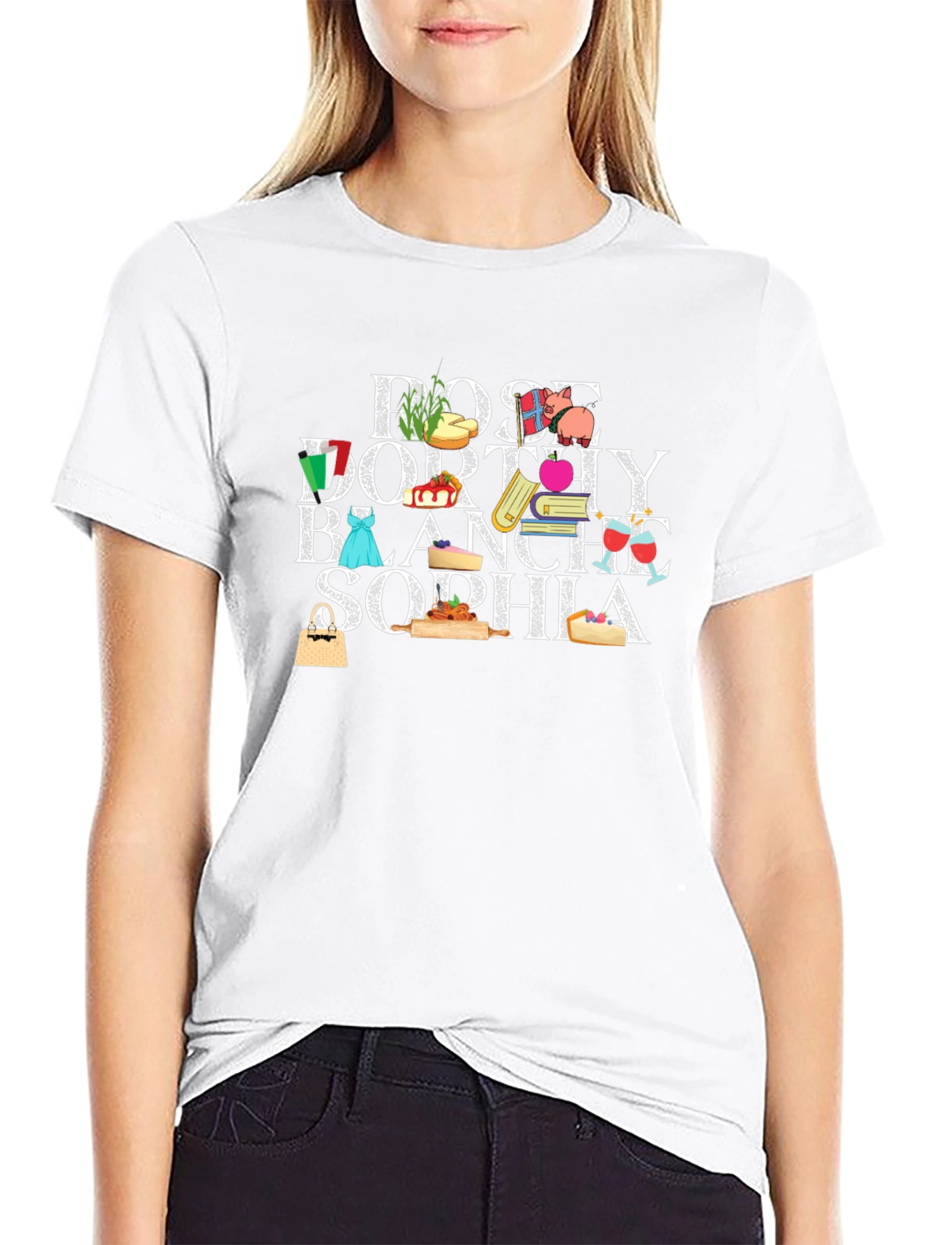 Golden Girls Character Names T-Shirt