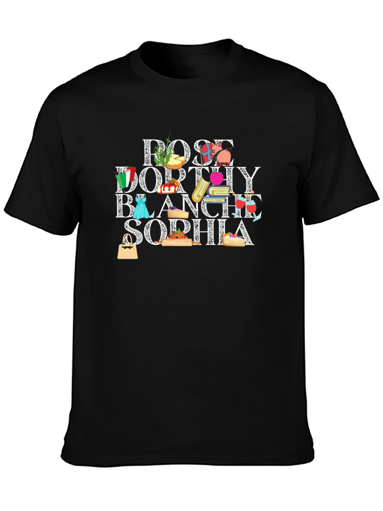 Golden Girls Character Names T-Shirt