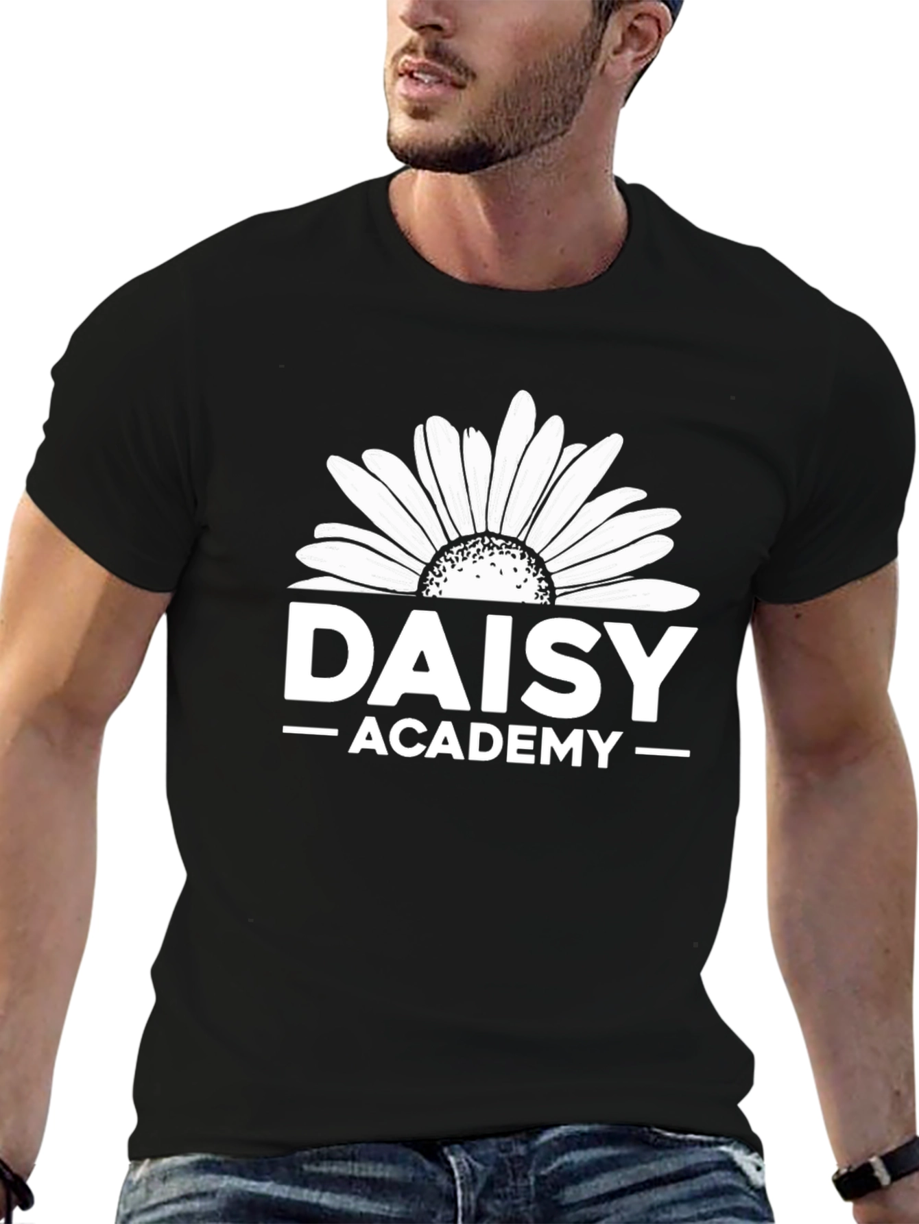 Daisy Academy Graphic T-Shirt - Black