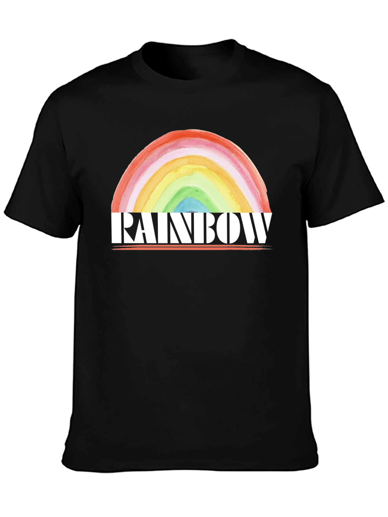Rainbow Graphic T-Shirt - Bold & Stylish