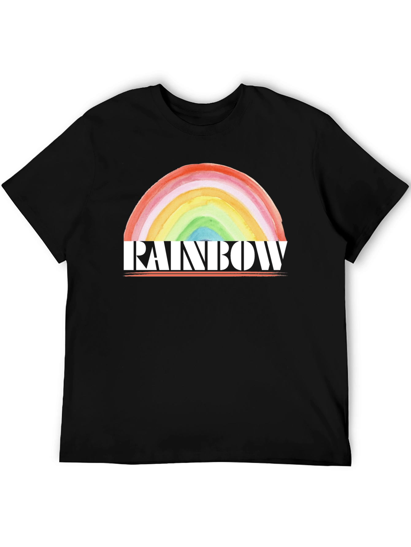 Rainbow Graphic T-Shirt - Bold & Stylish