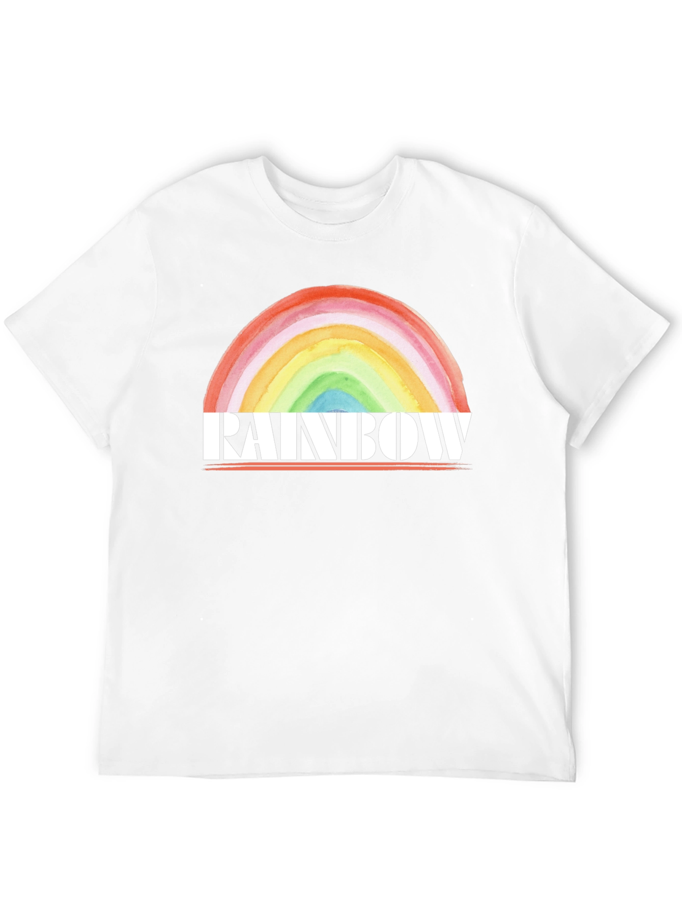 Rainbow Graphic T-Shirt - Bold & Stylish
