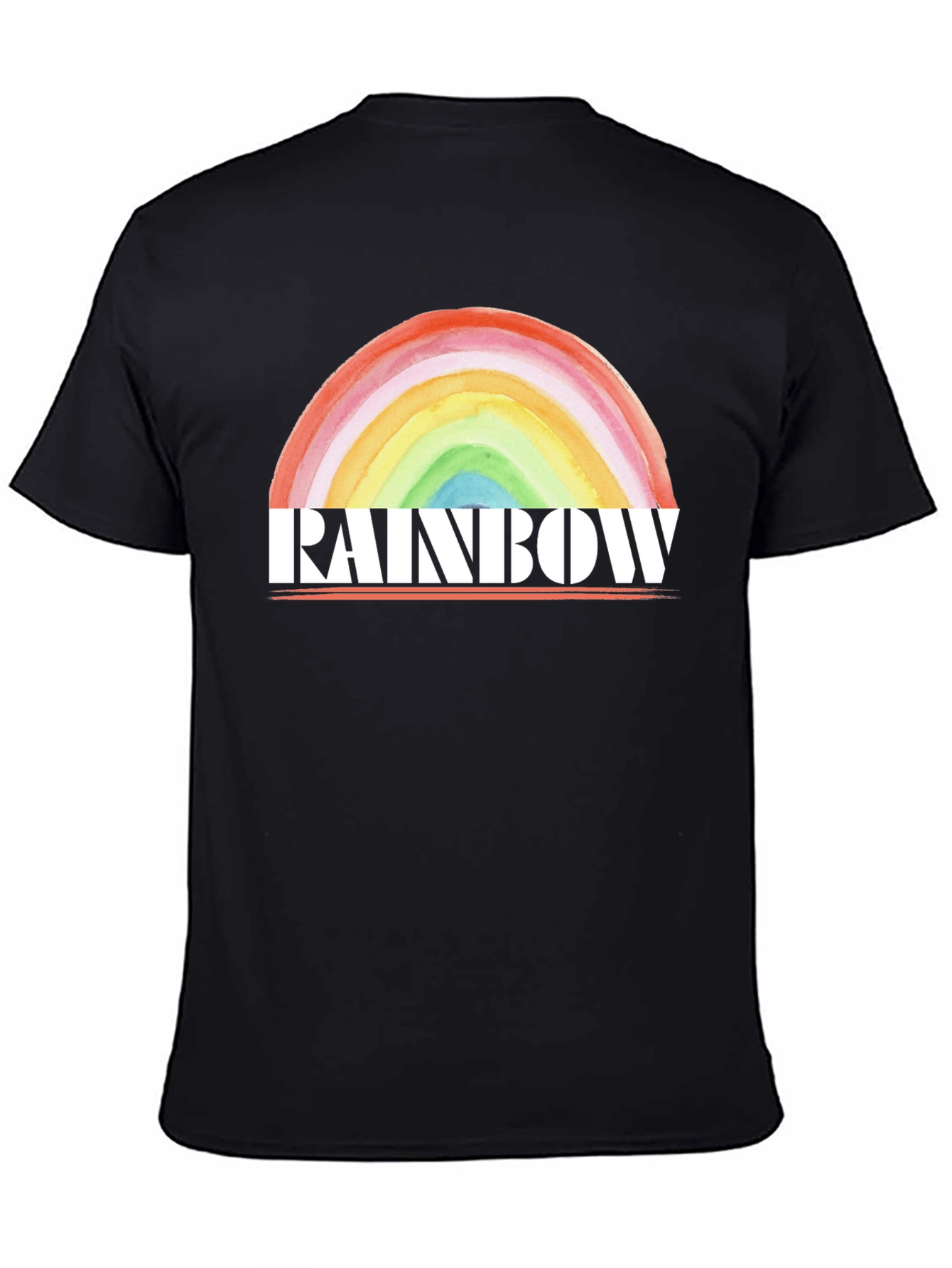 Rainbow Graphic T-Shirt - Bold & Stylish