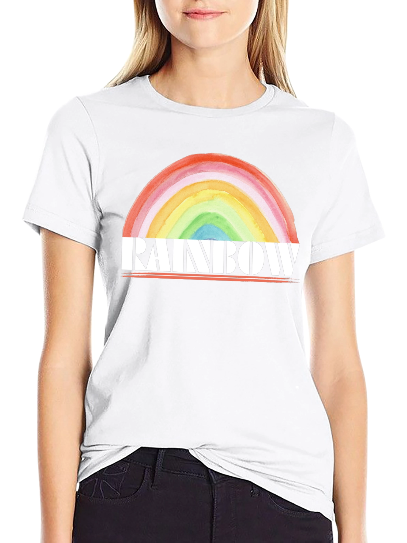 Rainbow Graphic T-Shirt - Bold & Stylish