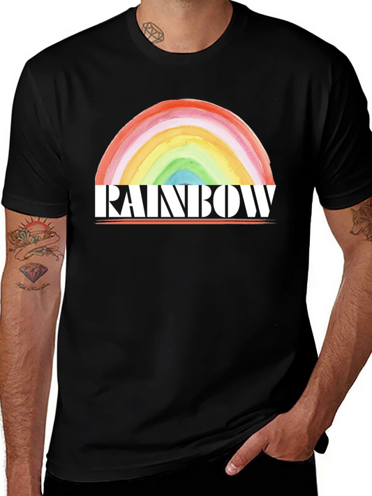 Rainbow Graphic T-Shirt - Bold & Stylish