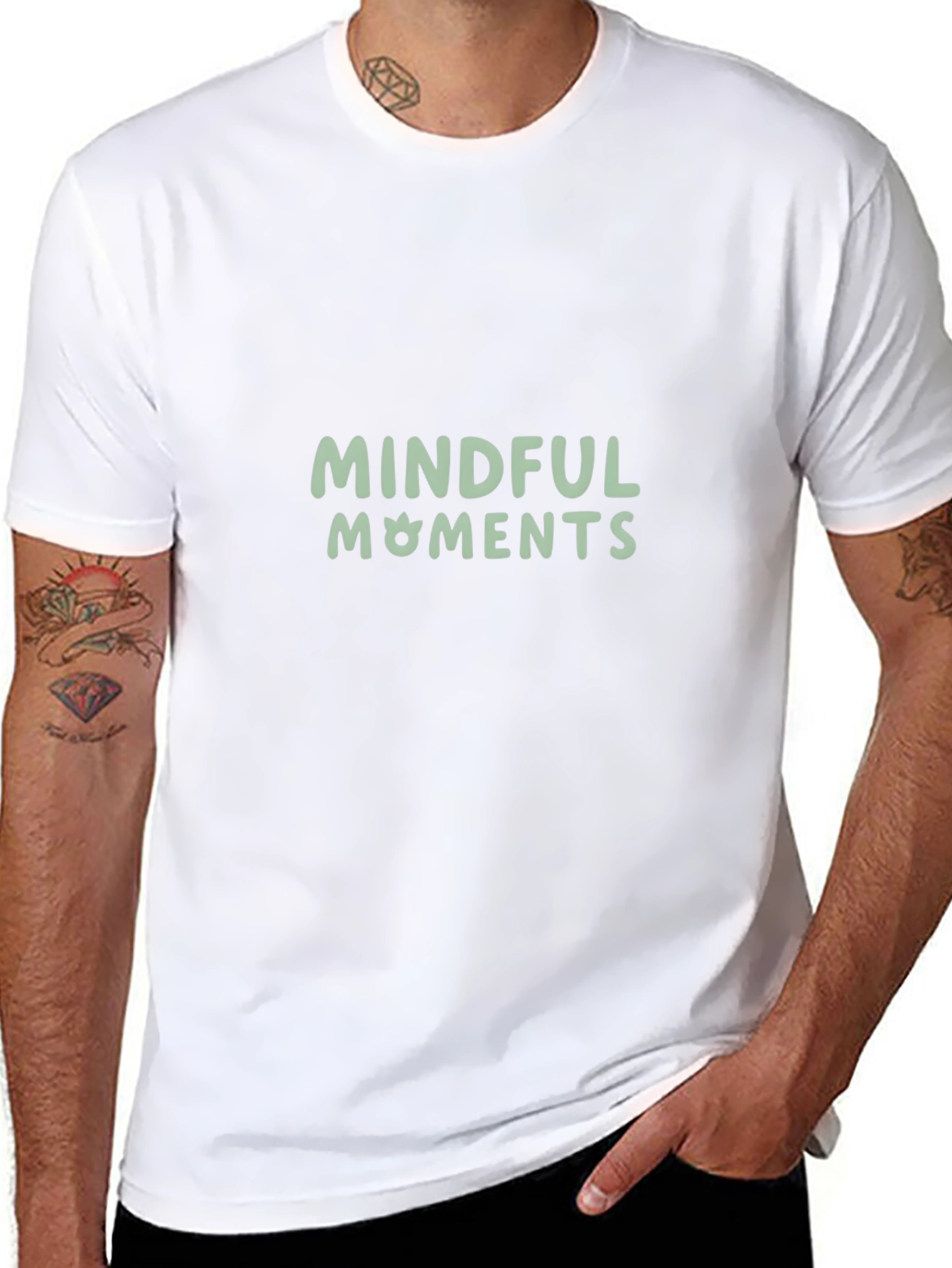Mindful Moments Graphic Tee - Soft Cotton Comfort