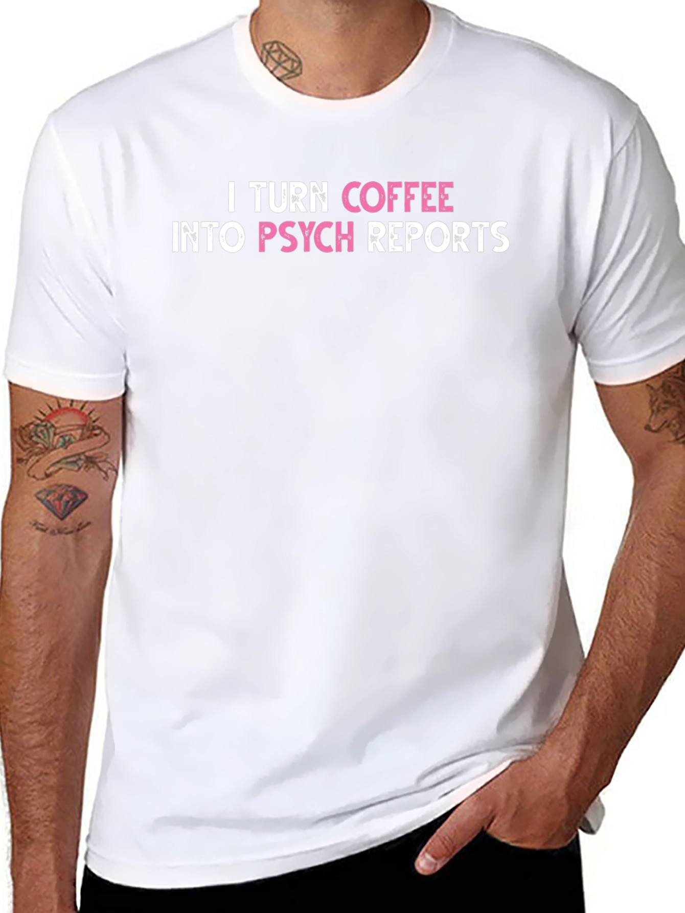 I Turn Coffee Into Psych Reports T-Shirt