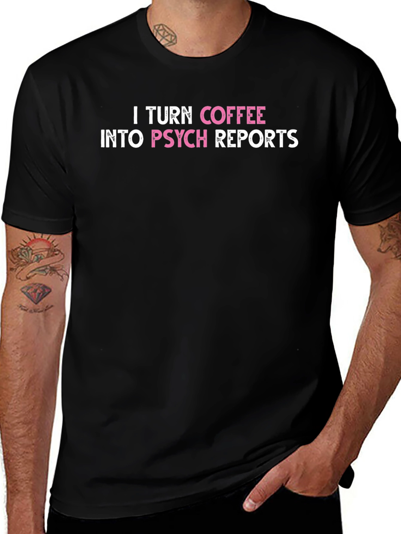 I Turn Coffee Into Psych Reports T-Shirt
