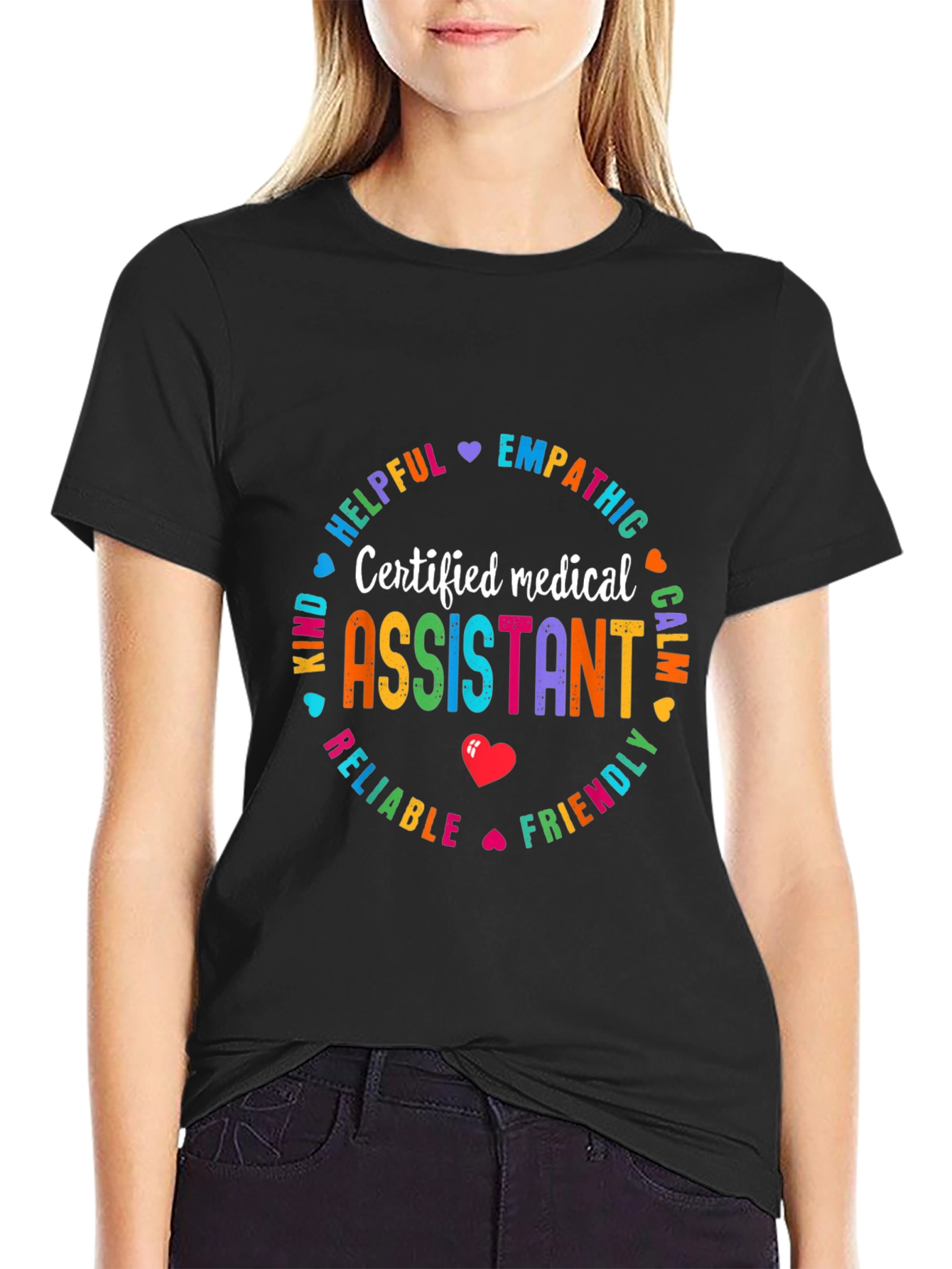 Certified Medical Assistant Graphic T-Shirt