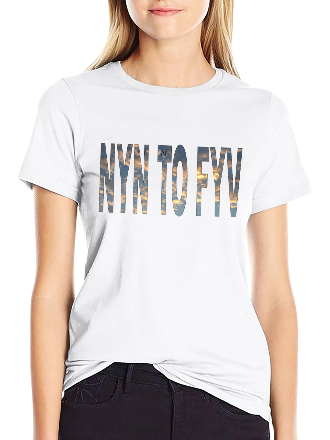 NYN to FYV Graphic Print T-Shirt