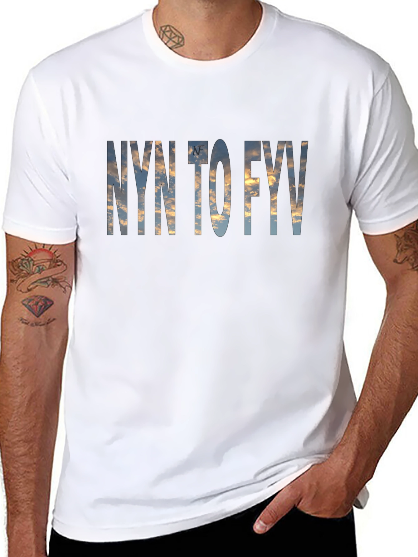 NYN to FYV Graphic Print T-Shirt