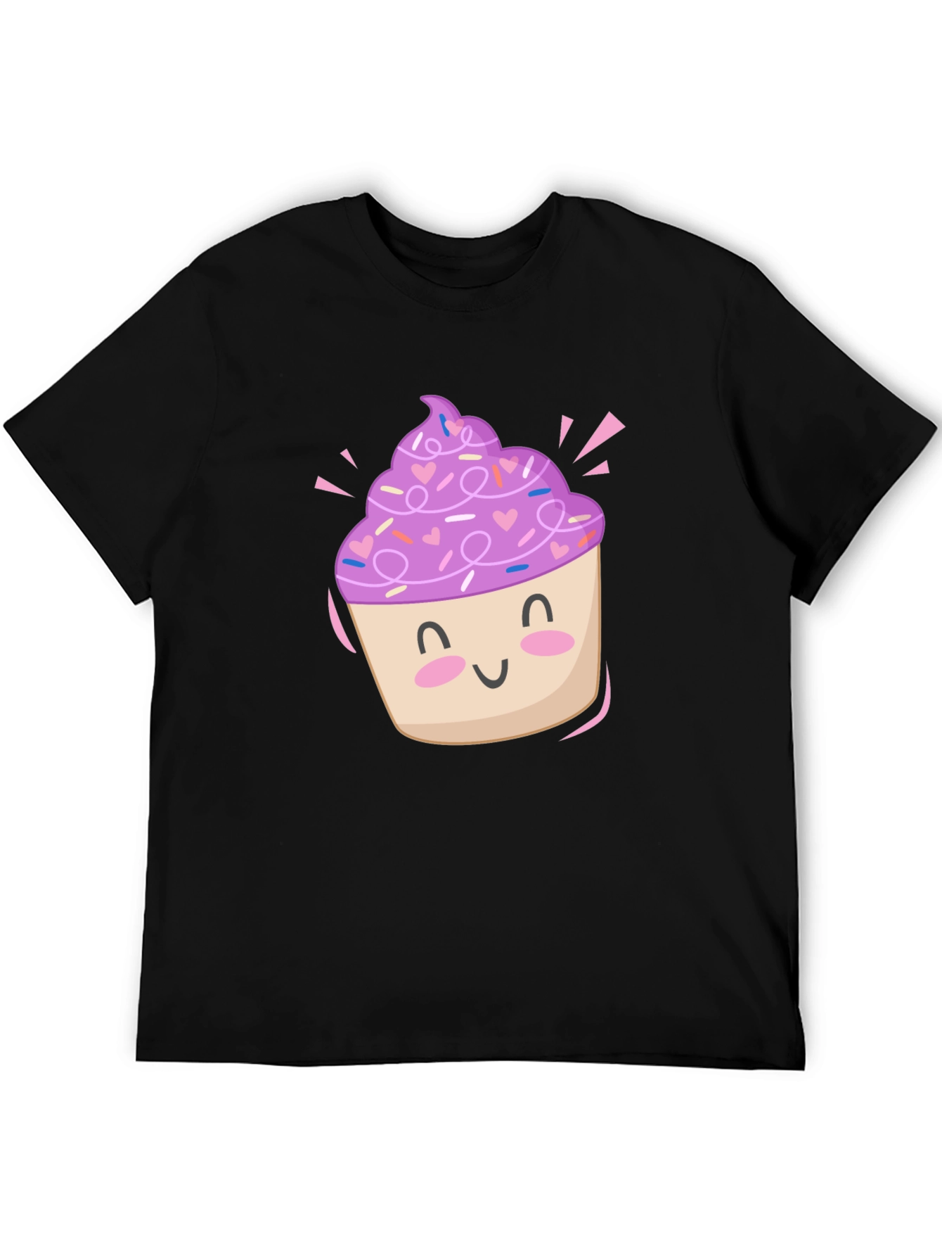 Cute Cupcake Graphic Tee - Sweet Style