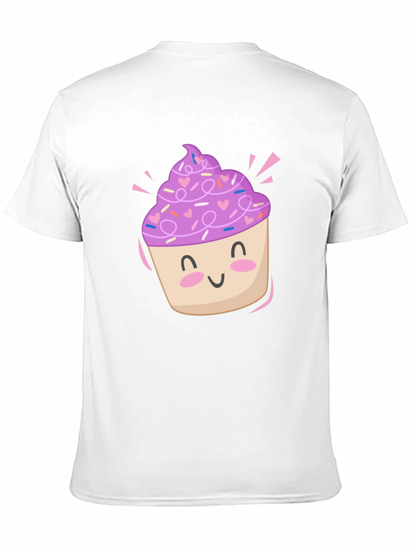 Cute Cupcake Graphic Tee - Sweet Style