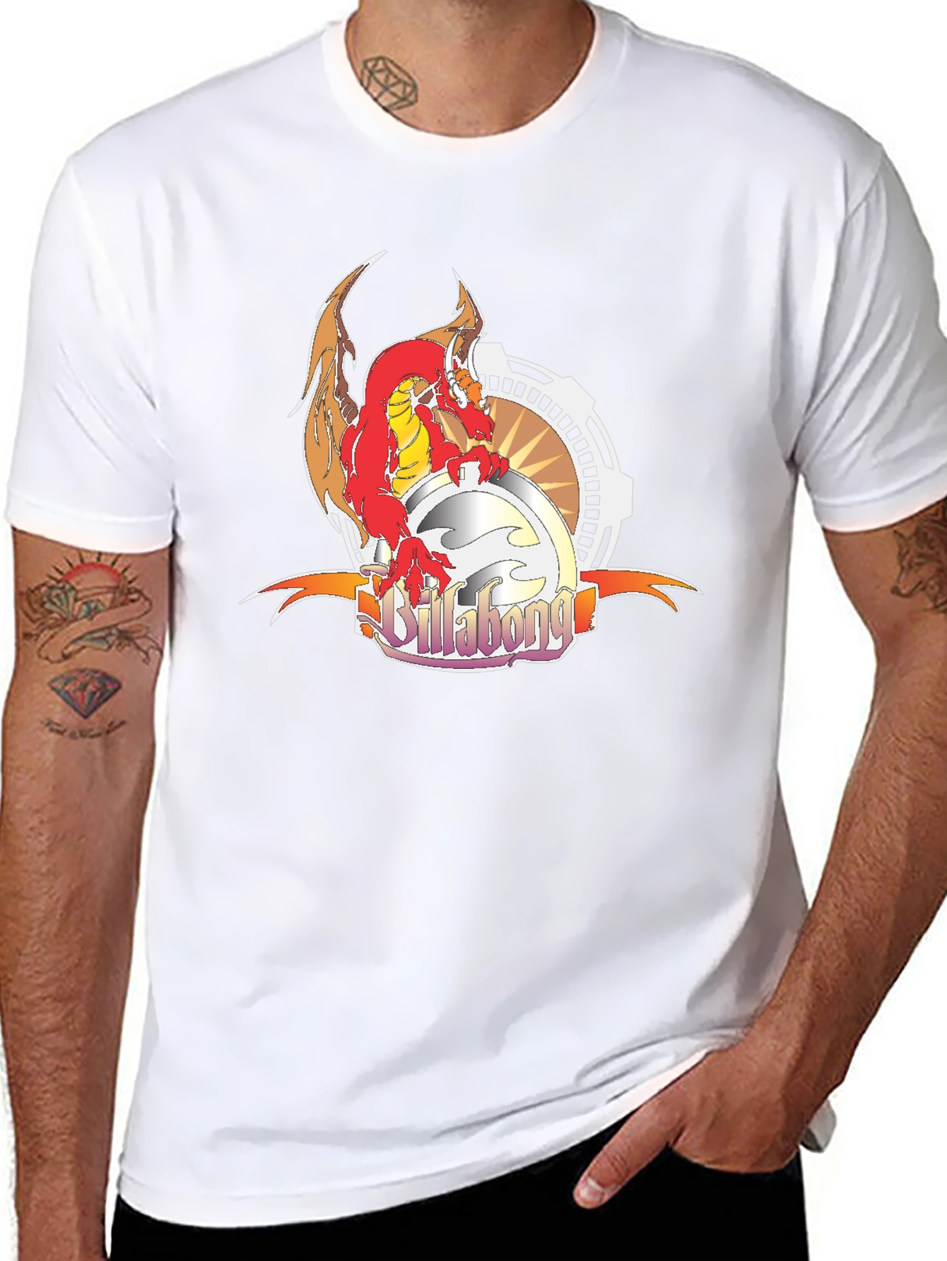 Dragon Graphic Black T-Shirt