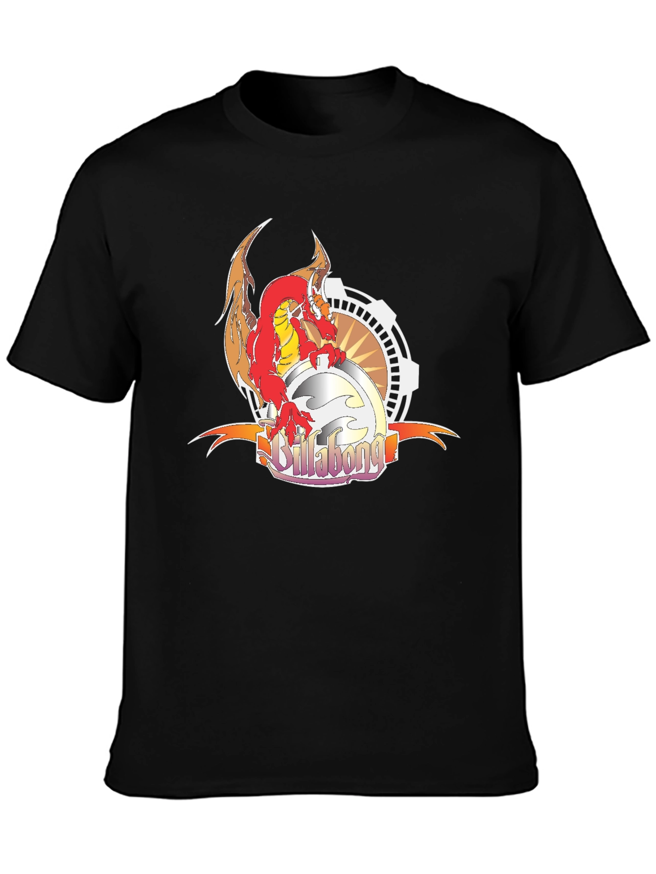 Dragon Graphic Black T-Shirt
