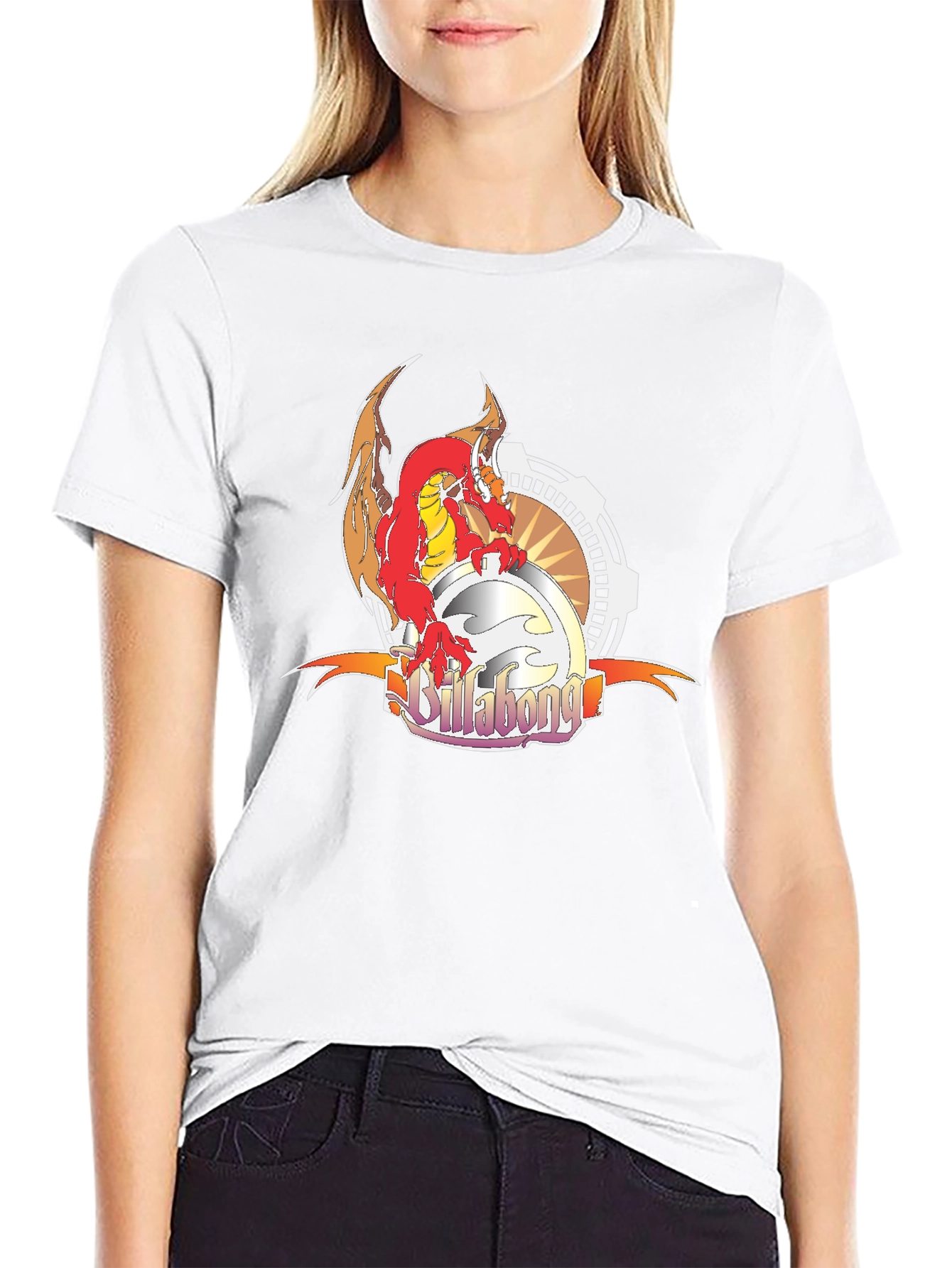 Dragon Graphic Black T-Shirt