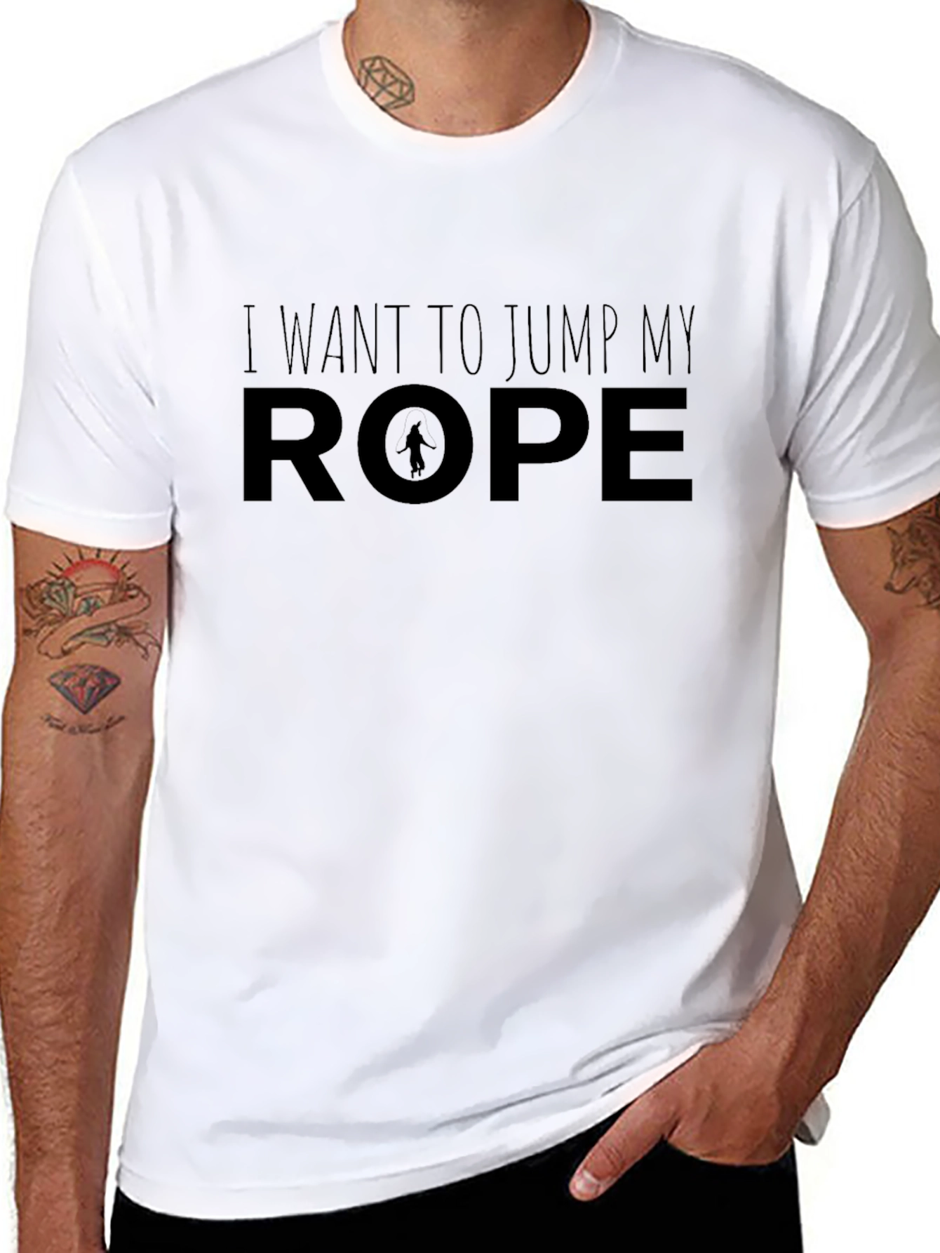 I Want to Jump My Rope Funny T-Shirt