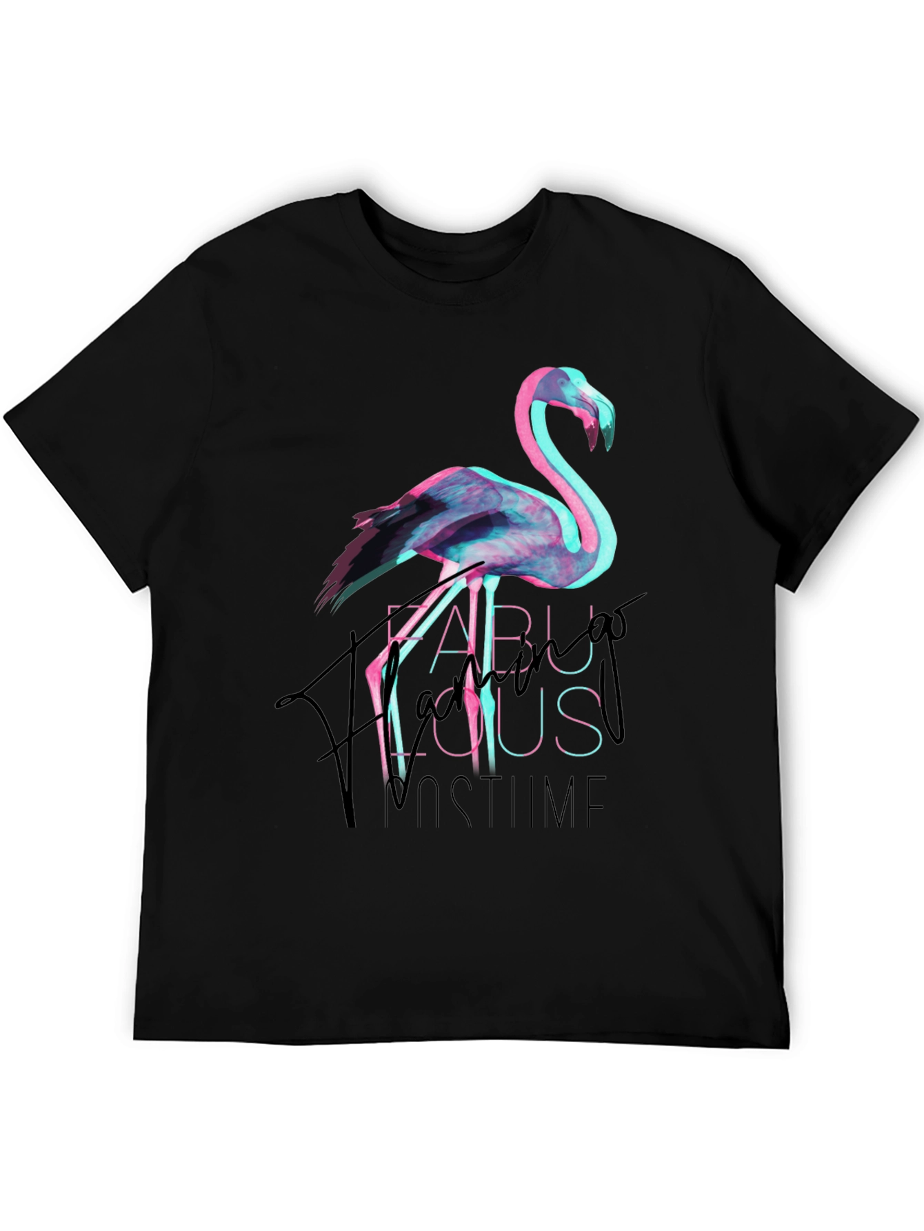Fabulous Flamingo Costume Party Tee