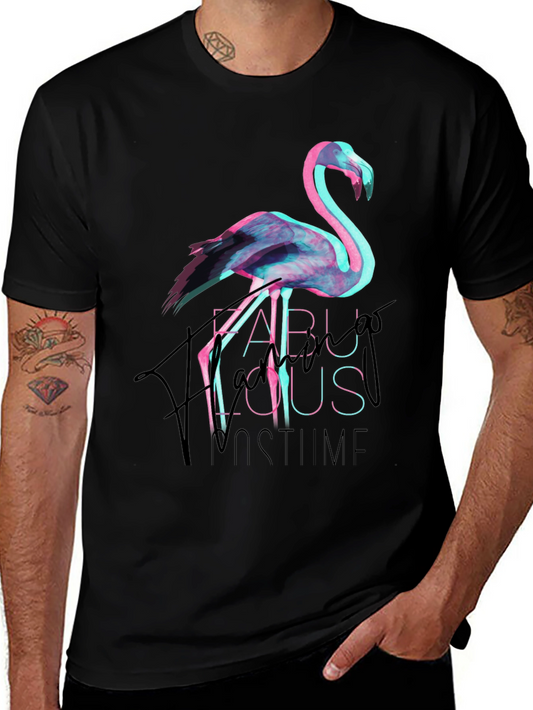 Fabulous Flamingo Costume Party Tee