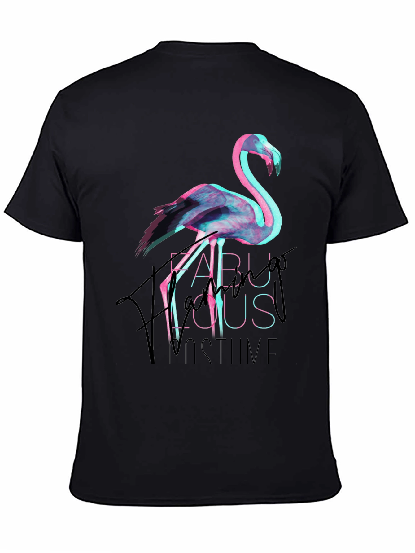 Fabulous Flamingo Costume Party Tee