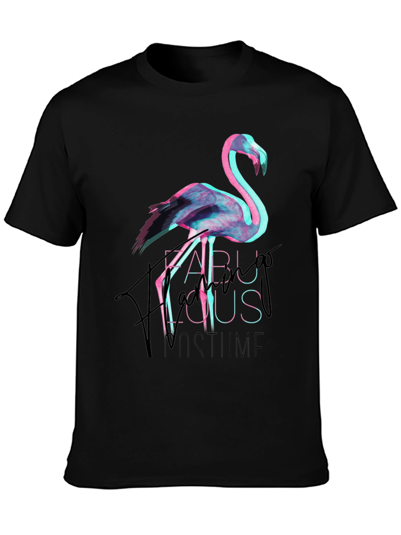 Fabulous Flamingo Costume Party Tee