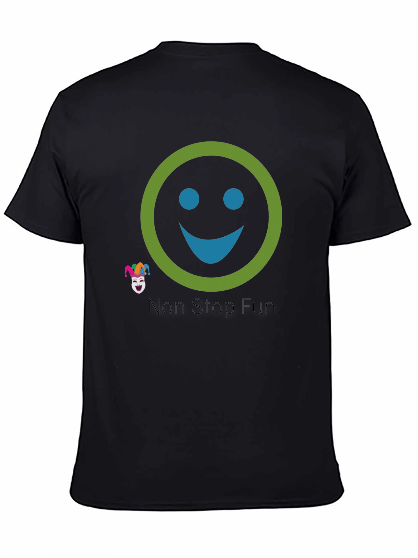 Fun Smiley Graphic Tee - Non Stop Fun