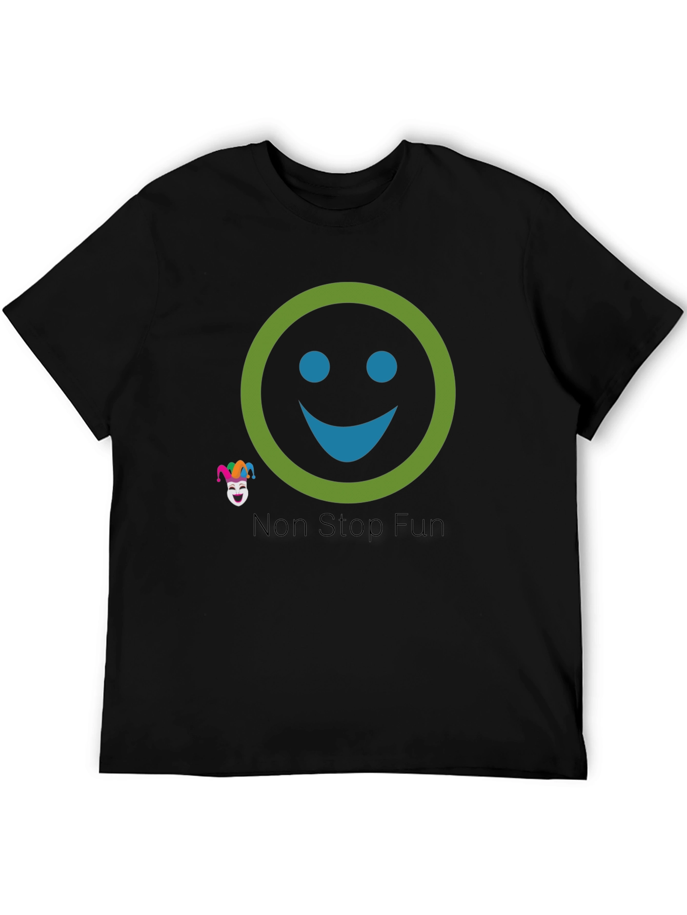 Fun Smiley Graphic Tee - Non Stop Fun