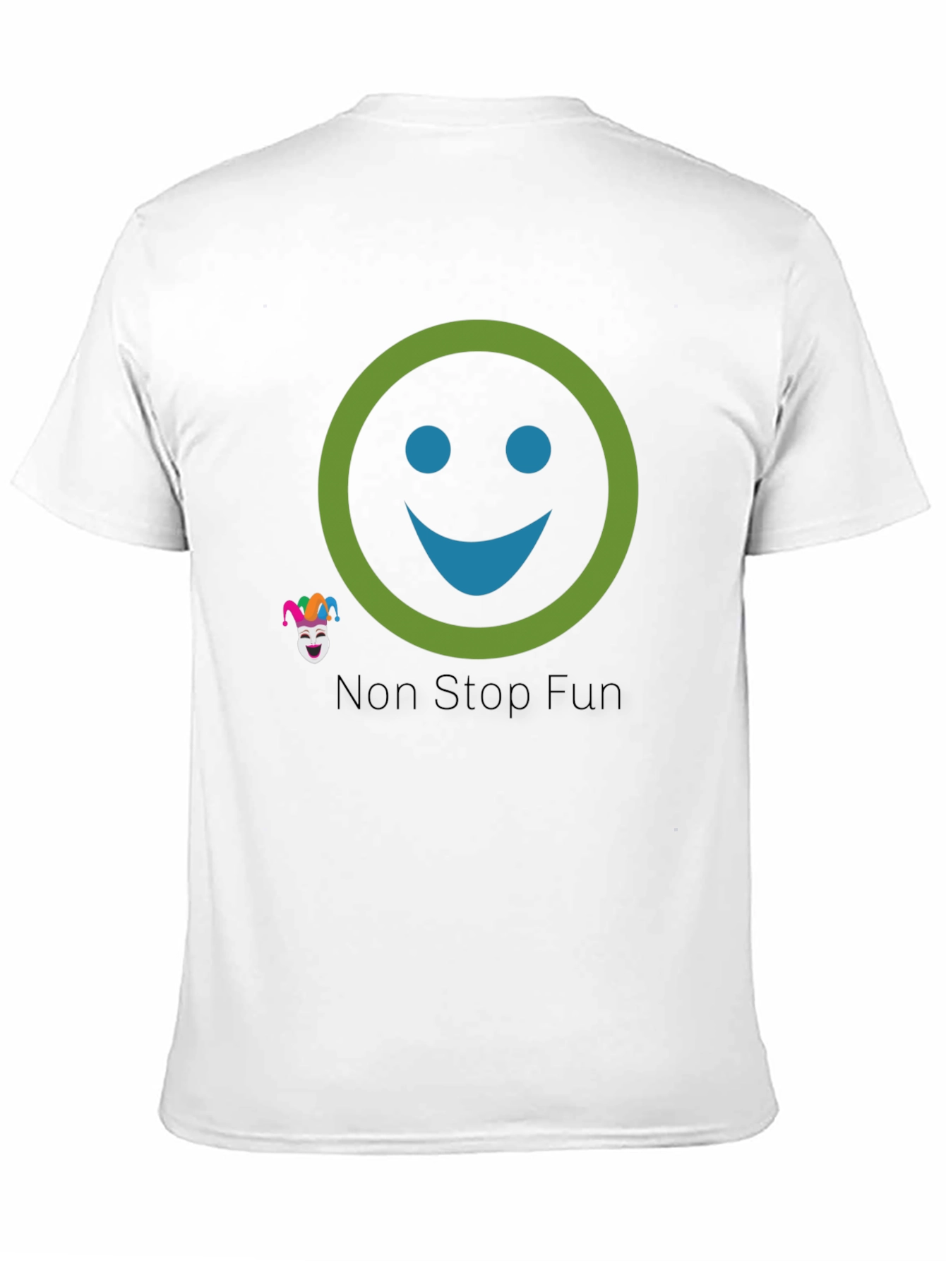 Fun Smiley Graphic Tee - Non Stop Fun