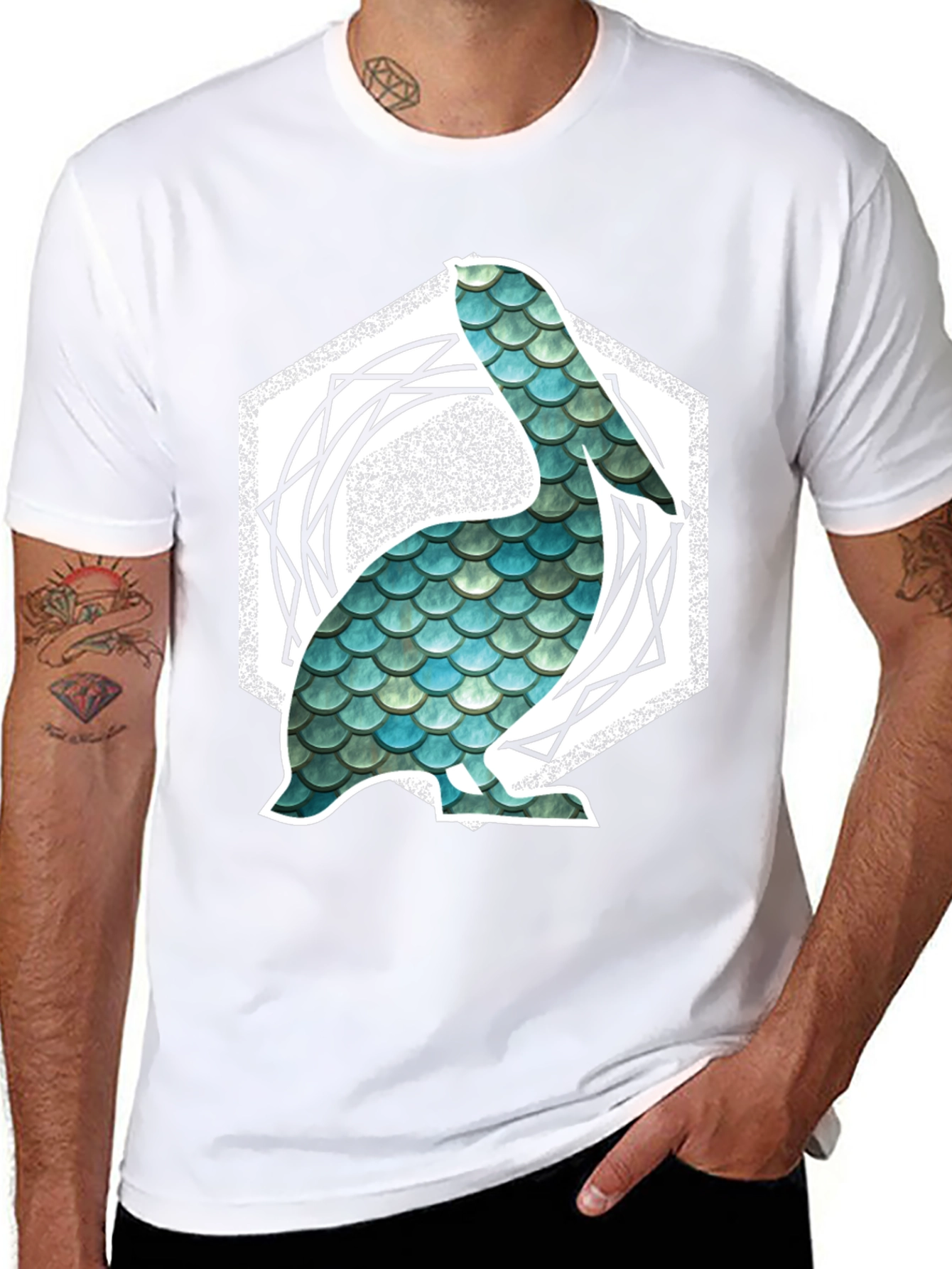 Scales Pelican Graphic Tee