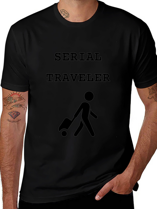 Serial Traveler Graphic T-Shirt