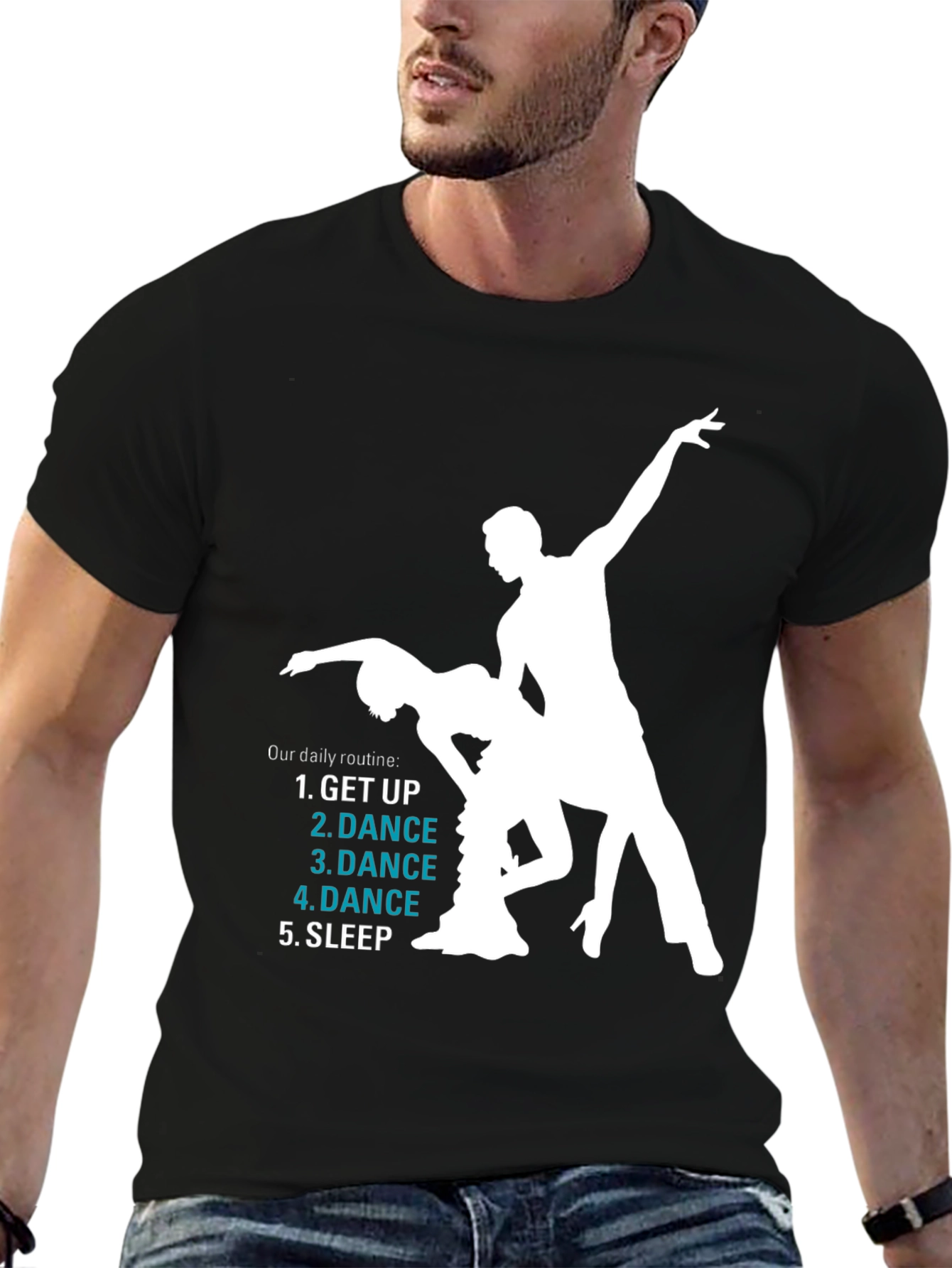 Dance Daily Routine Graphic T-Shirt