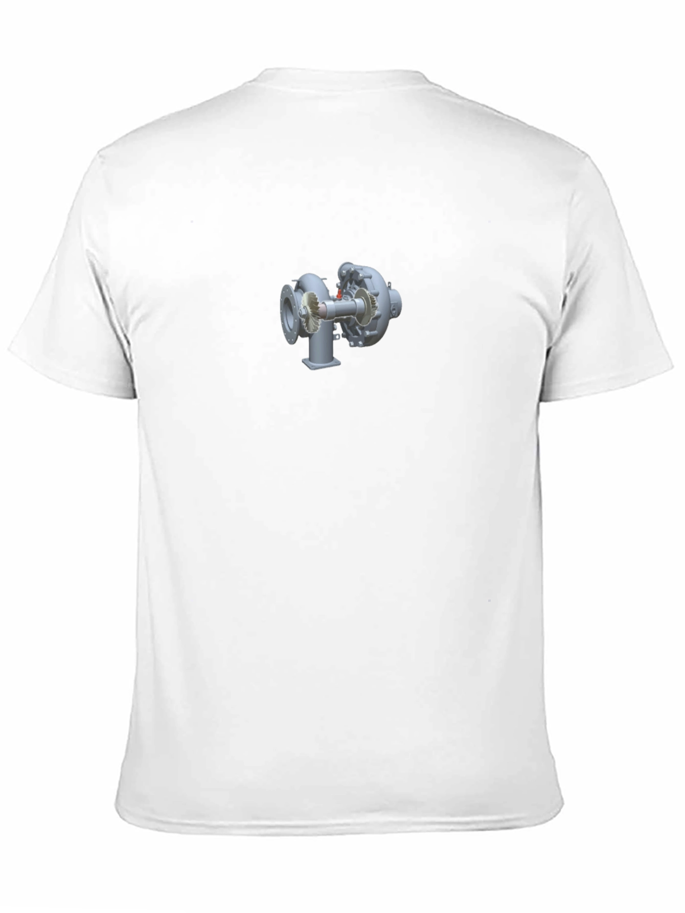 Turbocharger Graphic Tee - Black Cotton Blend