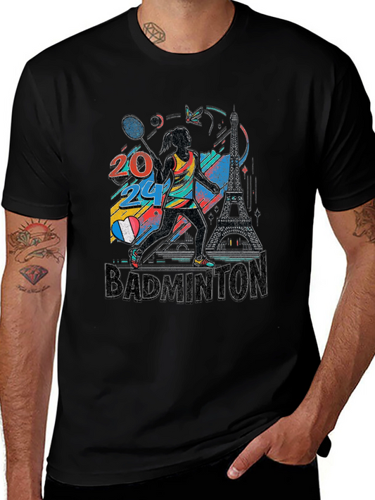 Paris 2024 Badminton T-Shirt