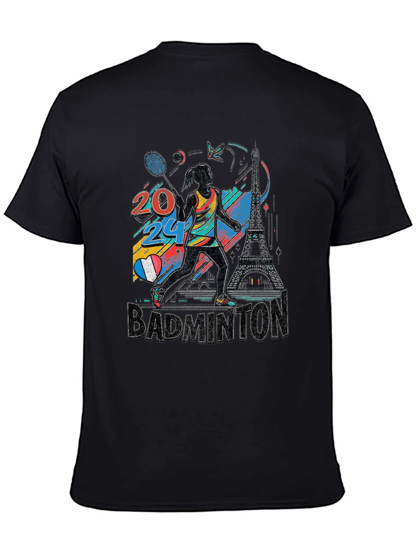 Paris 2024 Badminton T-Shirt