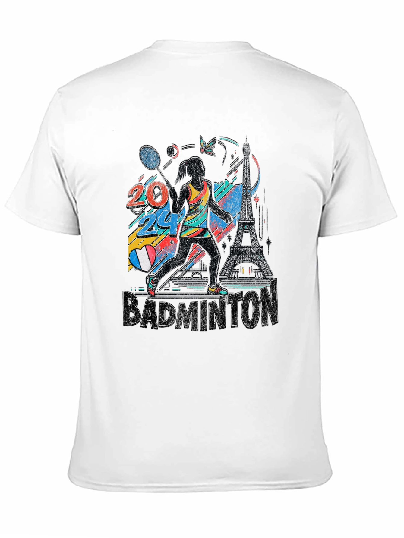 Paris 2024 Badminton T-Shirt