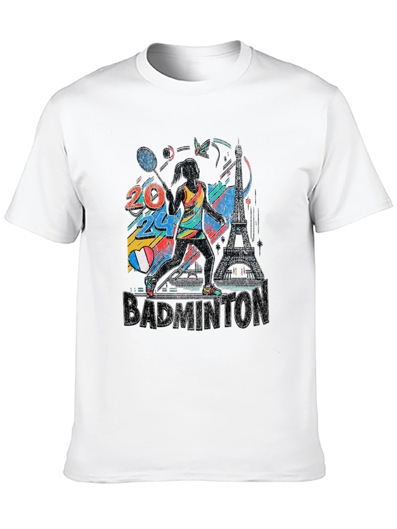 Paris 2024 Badminton T-Shirt