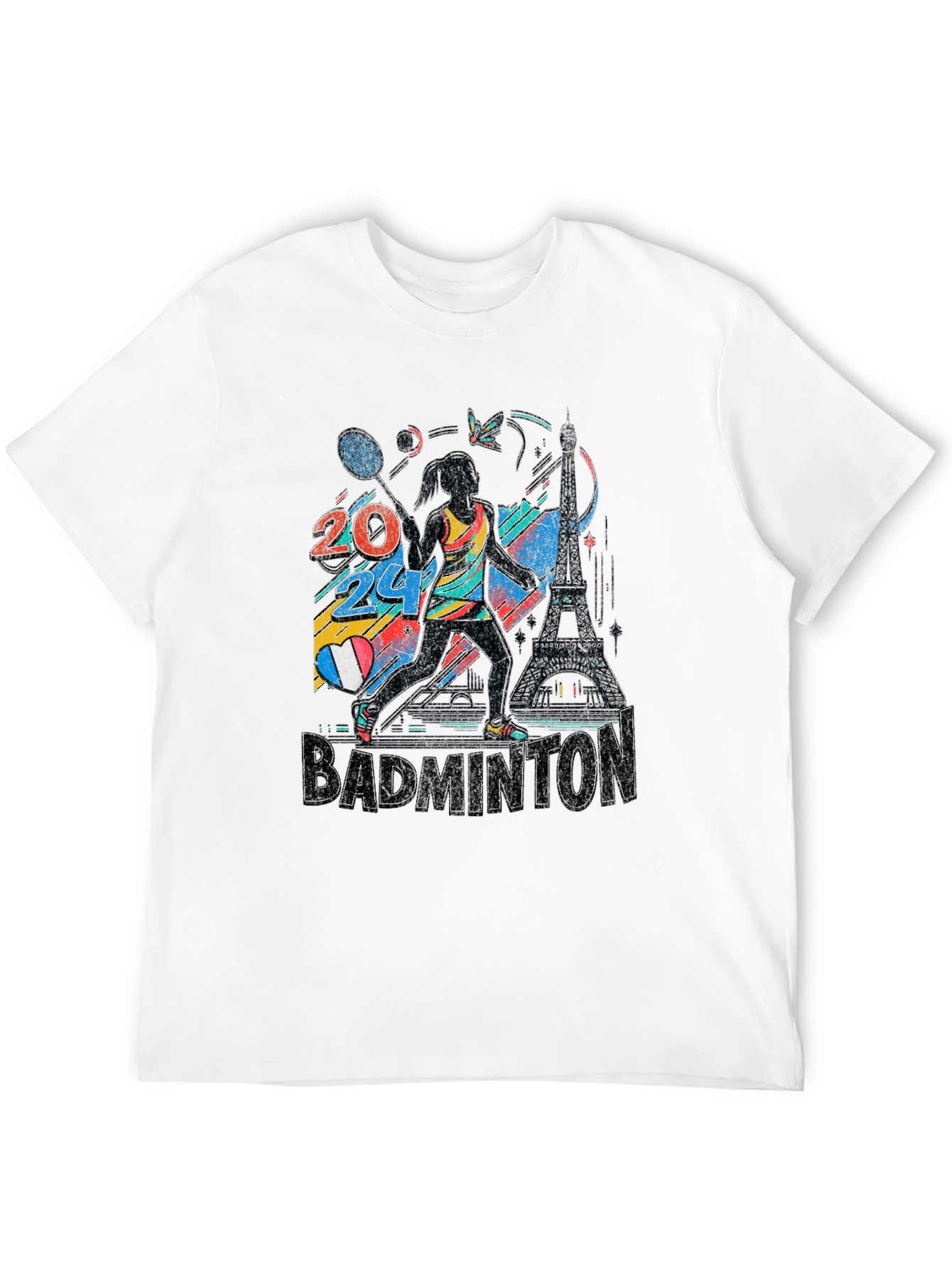 Paris 2024 Badminton T-Shirt