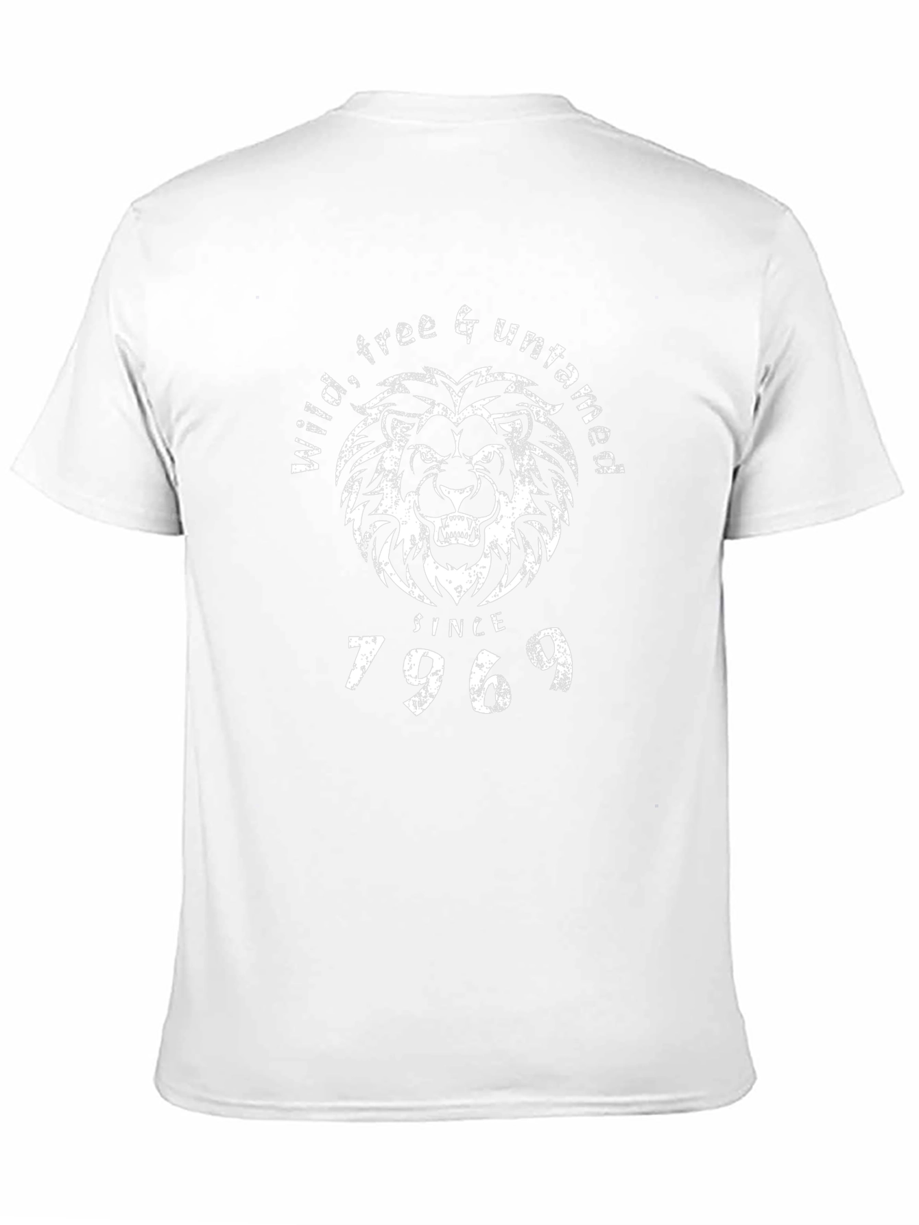 Wild Free & Untamed Lion Graphic T-Shirt